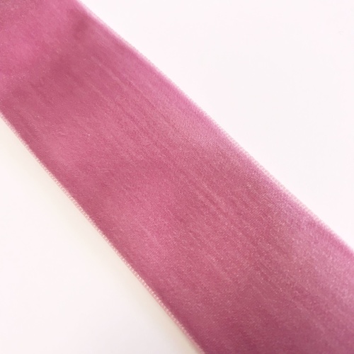Velvet Ribbon 38mm (225) Rose