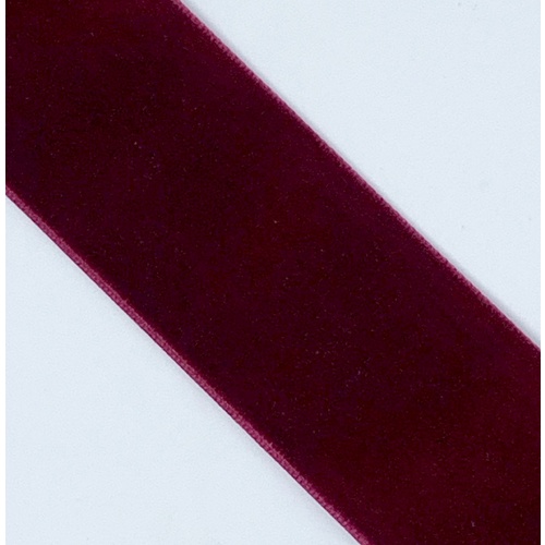 Velvet Ribbon 38mm (240) Burgundy