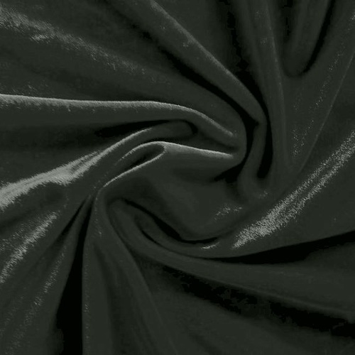 Fabric/Velvet/Stretch - Black