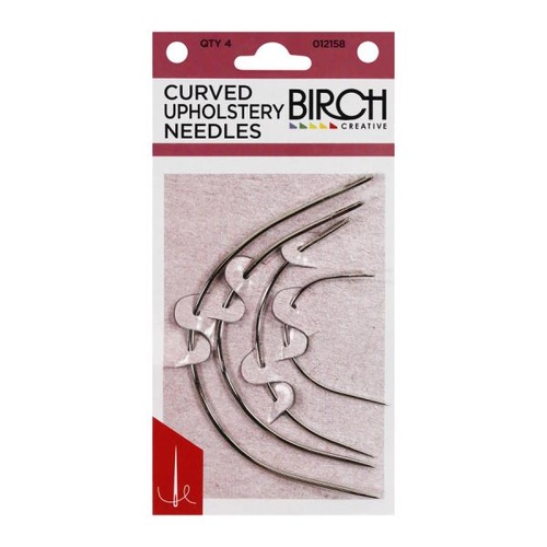 Curved Upholstery Needles - Qty 4