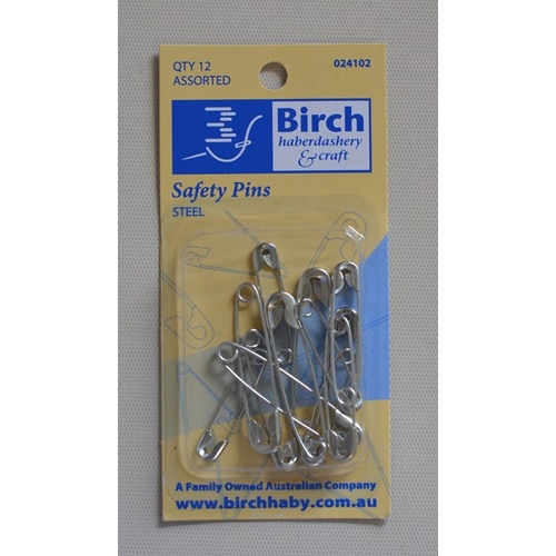 Safety Pins - Steel