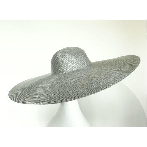 Wide Brim Hat/Scarlett - Grey