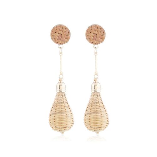 Earring/Style.14 - Rattan