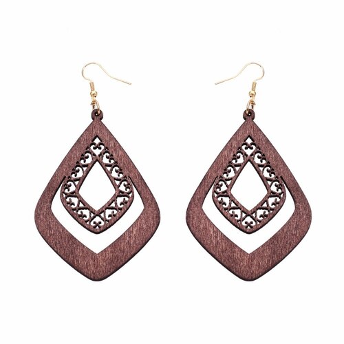 Earring/Style.23 - Brown