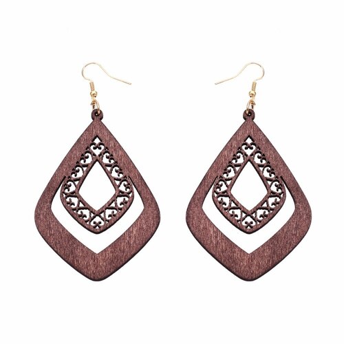 Earring/Style.23 - Brown