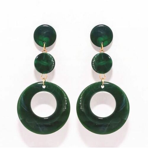 Earring/Style.28 - Green
