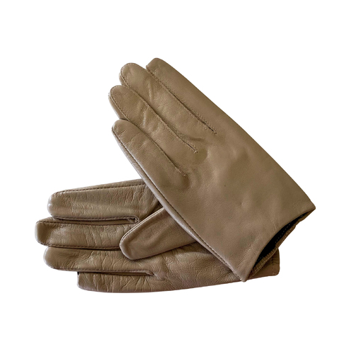 Gloves/Leather/Full - Stone