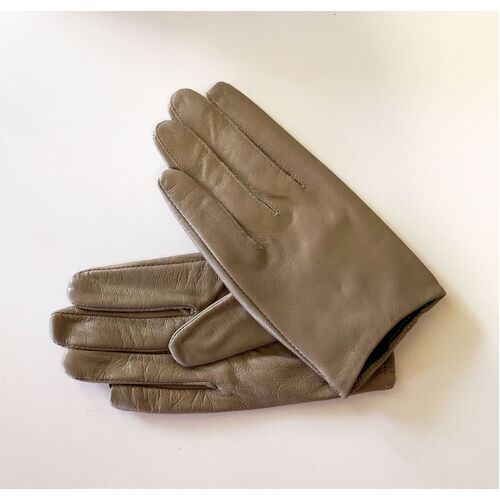 Gloves/Leather/Full - Stone [Size: Small (17cm)]