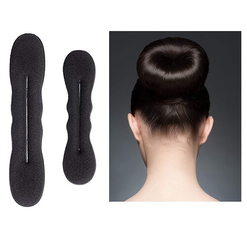 Bun Twist 2 Pack - Black