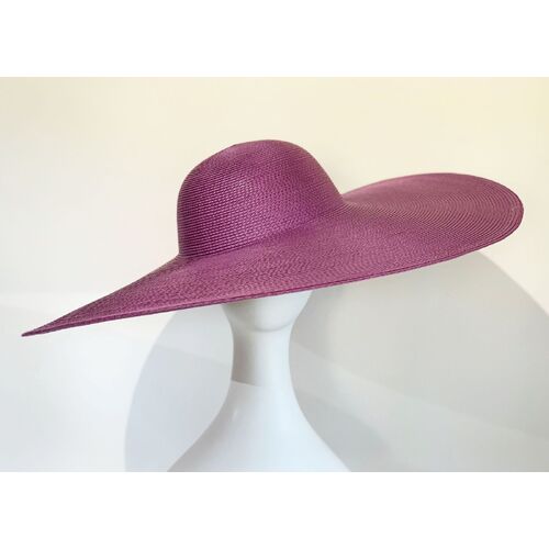 Wide Brim Hat/Scarlett - Purple