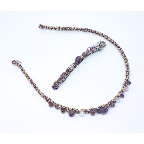 SPECIAL/Headband & Clip Set/Ava - Lilac