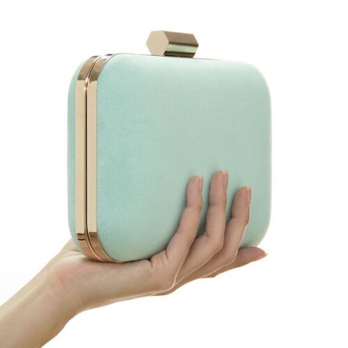 Clutch/Suede/Mabel - Mint