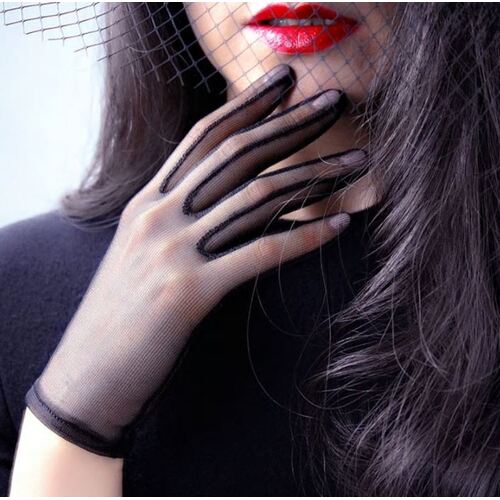 Mesh Gloves - Black