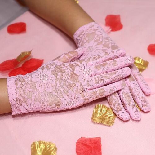 Glove/Lace/P2 - Pink