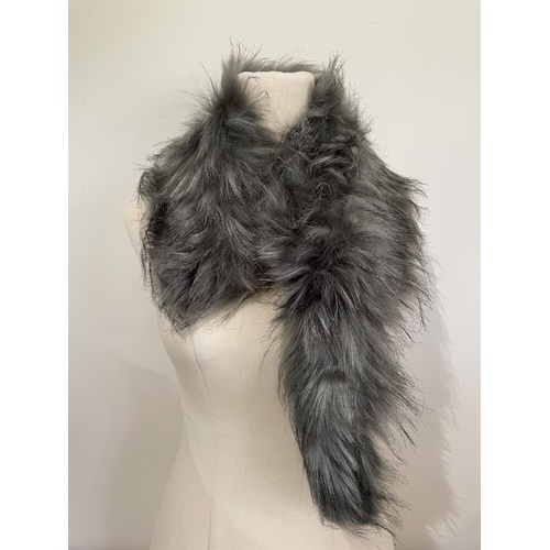 Faux Fur Collar 1 - Grey 2