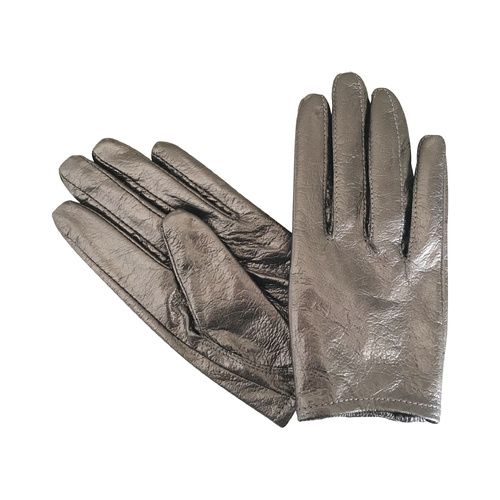 Gloves/Leather/Full - Pewter