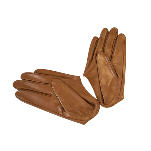 Gloves/Driving/Leather - Tan [Size: Medium (18cm)]