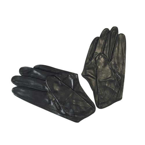 Gloves/Driving/Leather - Black