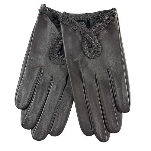 Gloves/Leather/Style 1 - Charcoal