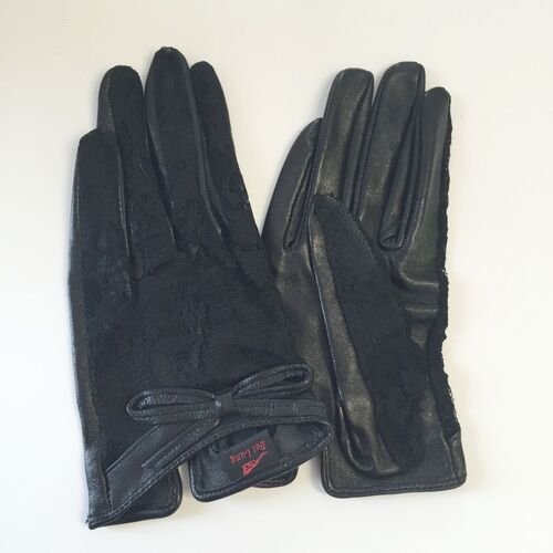 Gloves/Leather/Style 5 - Black