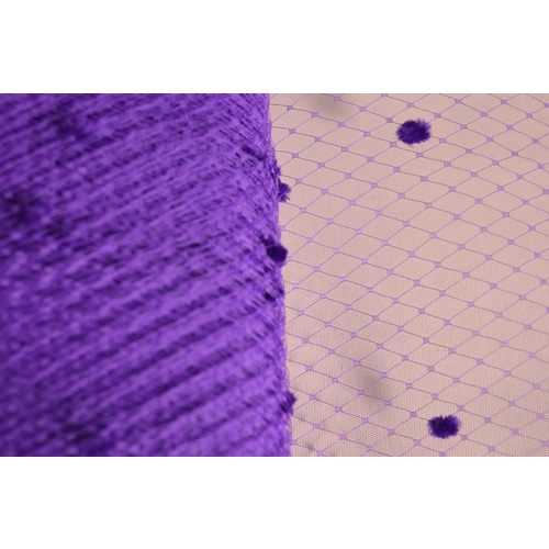 9" Netting Spots - Purple