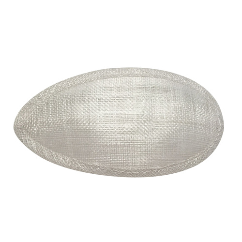 Sinamay Base/Half - White (069)