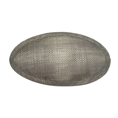 Sinamay Base/Half - Grey (047)
