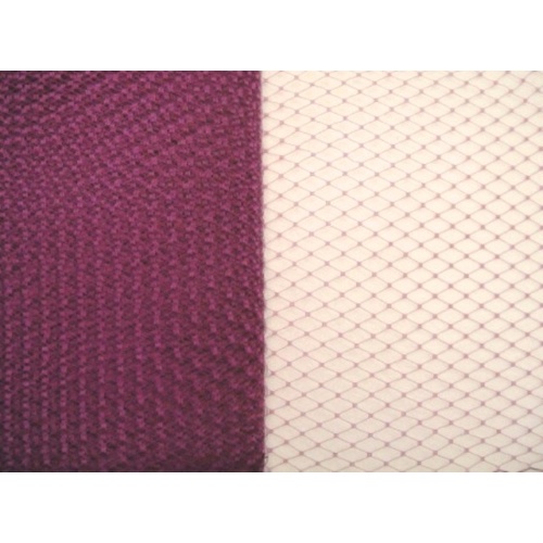 9" Veiling Plain - (258) Magenta