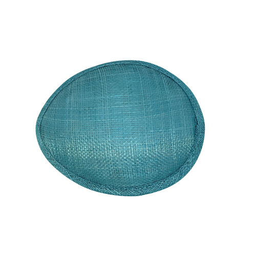 Sinamay Base/Teardrop - Turquoise/with comb