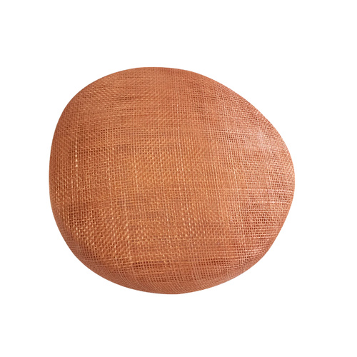 Sinamay Base/Pillbox - Orange (020)