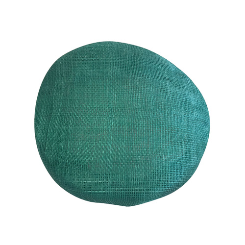 Sinamay Base/Pillbox - Emerald (064)