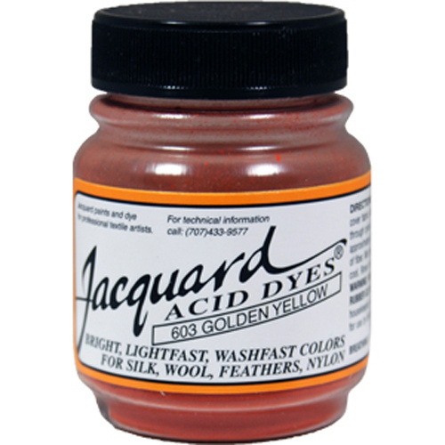 Jacquard Acid Dye - (603) Golden Yellow