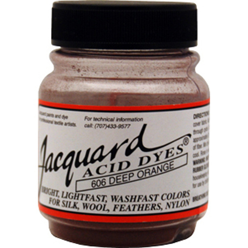 Jacquard Acid Dye - (606) Deep Orange