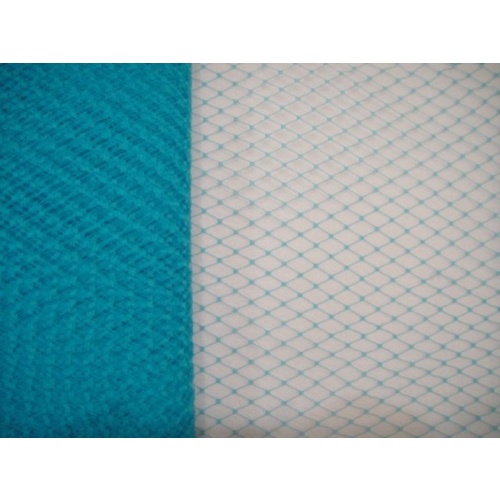 9" Veiling Plain - (320) Turquoise