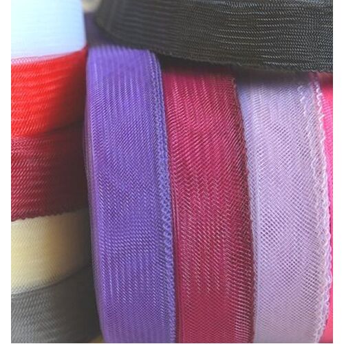 1" Crinoline/Plain/per meter