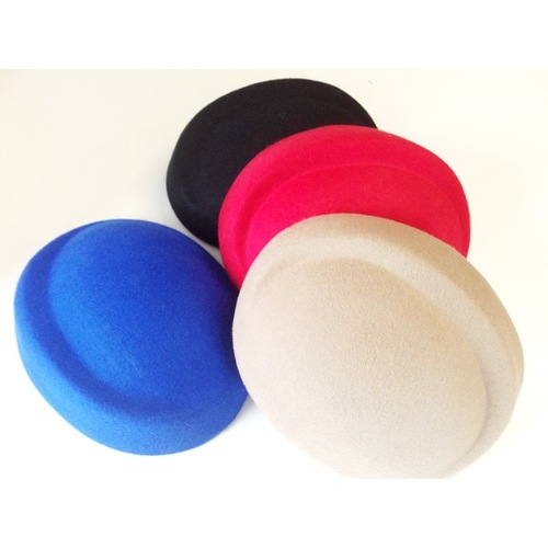 Wool Felt/Oval Pillbox
