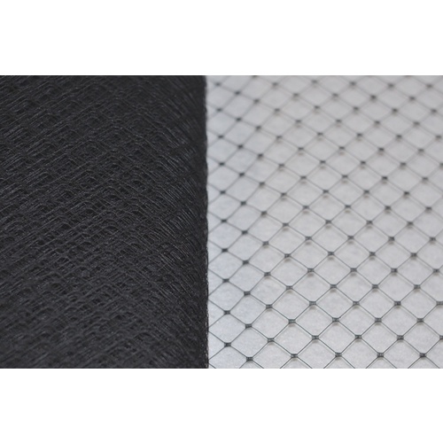 12" Veiling  Plain - (419) Black