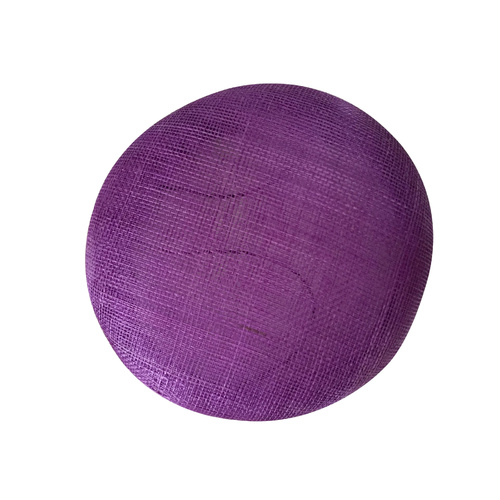 Sinamay Base/Button - Purple (052)