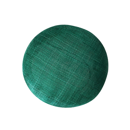 Sinamay Base/Button - Emerald (064)
