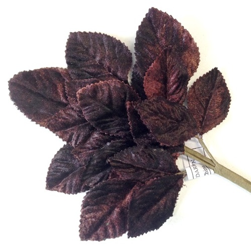 Velvet Leaf Stem/127 - Chocolate
