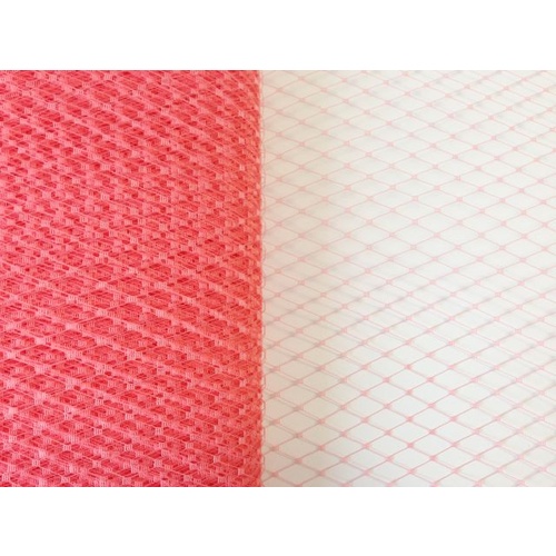 9" Veiling Plain - (178) Coral