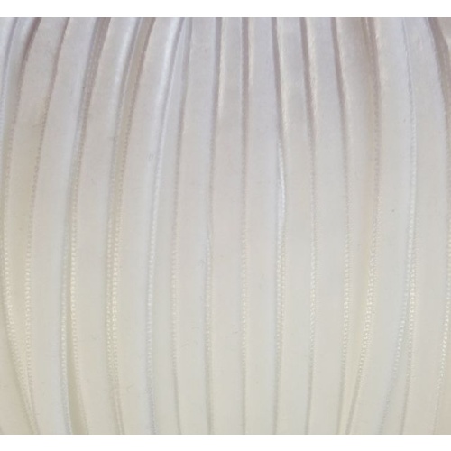 Velvet Ribbon 6mm (01) White