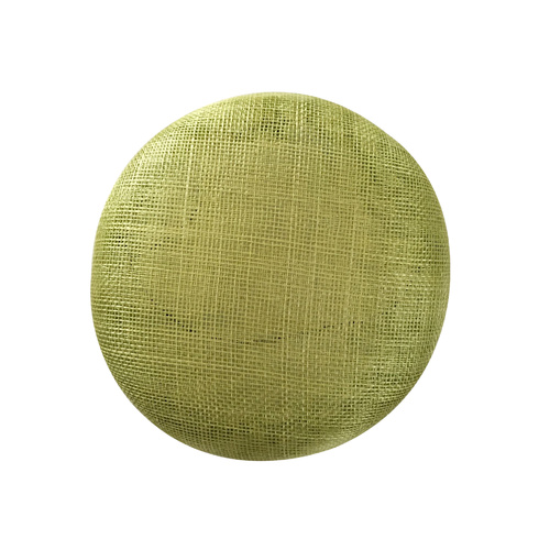 Sinamay Base/Button - Lime (066)