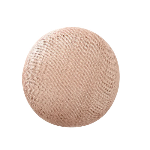 Sinamay Base/Button - Blush (022)