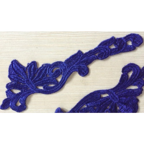 Guipure Lace Motif 10 - Royal