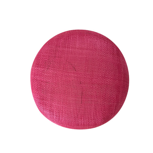 Sinamay Base/Button - Hot Pink (006)