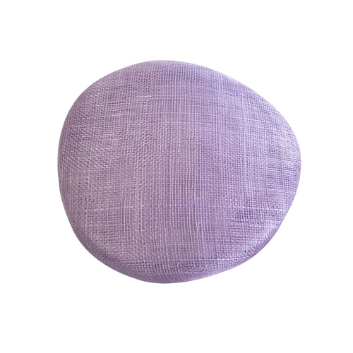 Sinamay Base/Pillbox - Lilac (050)