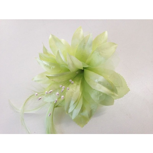 Pointed Blossom - Pale Lime