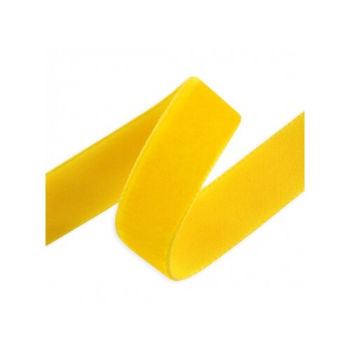 Velvet Ribbon 16mm (18) Yellow