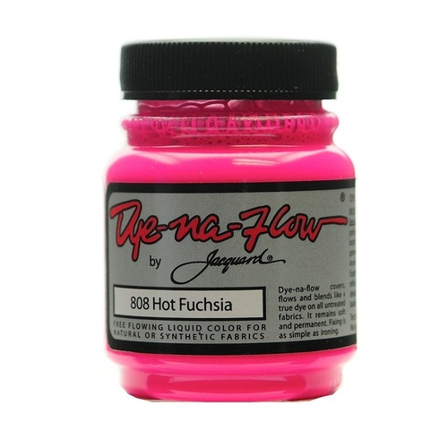 Jacquard Dye-Na-Flow - (808) Hot Fuchsia